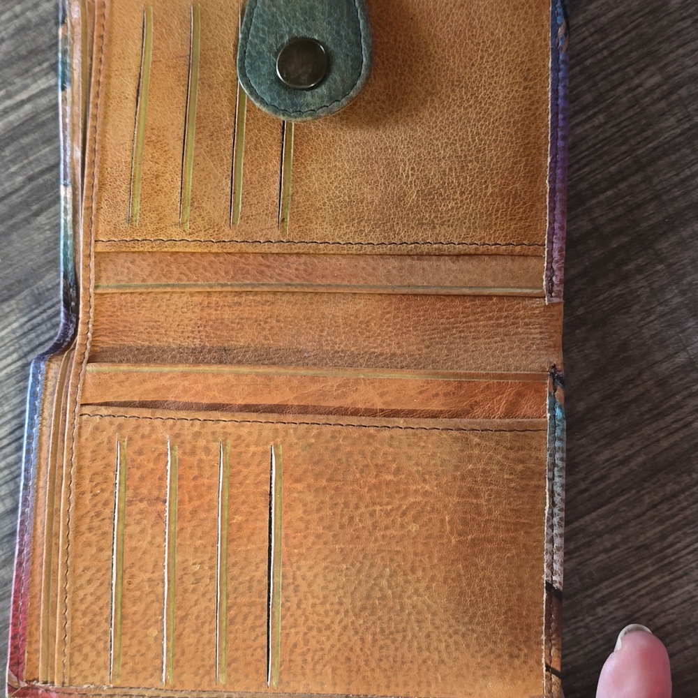 Anuschka Multicolor Women's Wallet - Picture 3 of 4